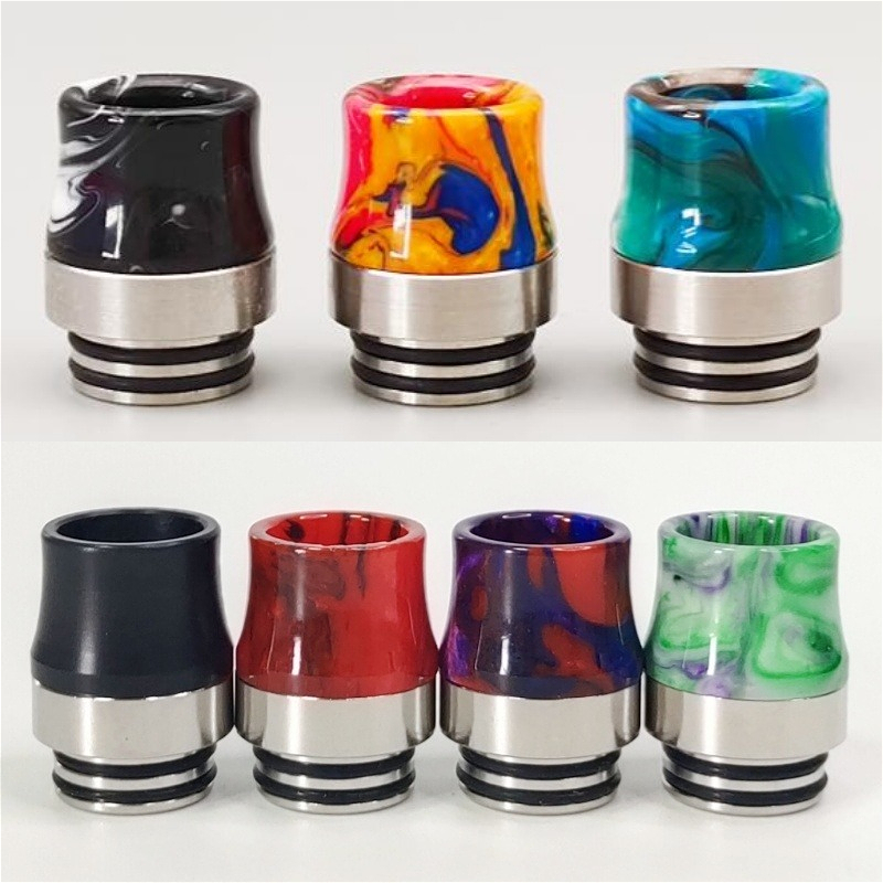 Drip Tip Resin - 1 ชิ้น/2 ชิ้น 810 ดิริปทิป สแตนเลสสตีล