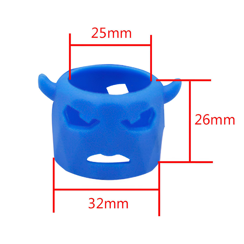 ซิลิโคนป้องกันสําหรับแก้วฟองหล - Vape Band Silicone บทวิจารณ์และราคา