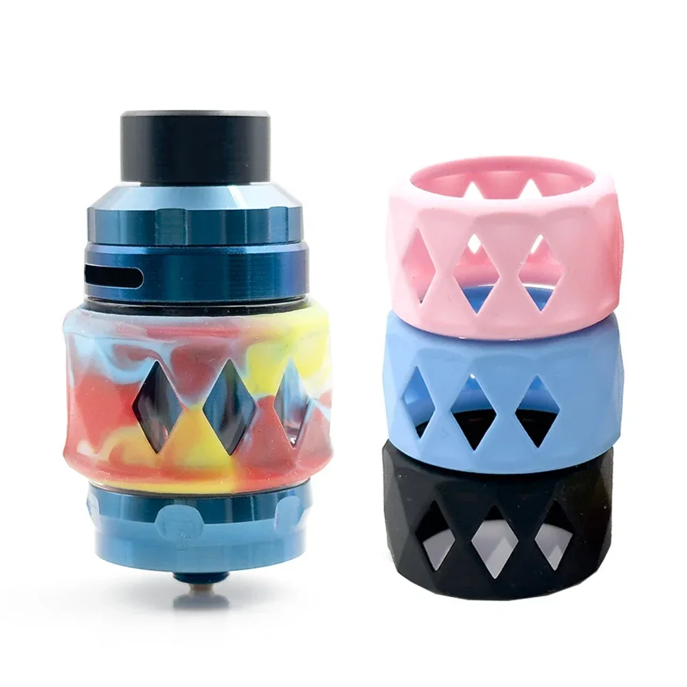หลอดไฟซิลิโคนตกแต่งป้องกันแก้ว - Vape Band Silicone บทวิจารณ์และราคา