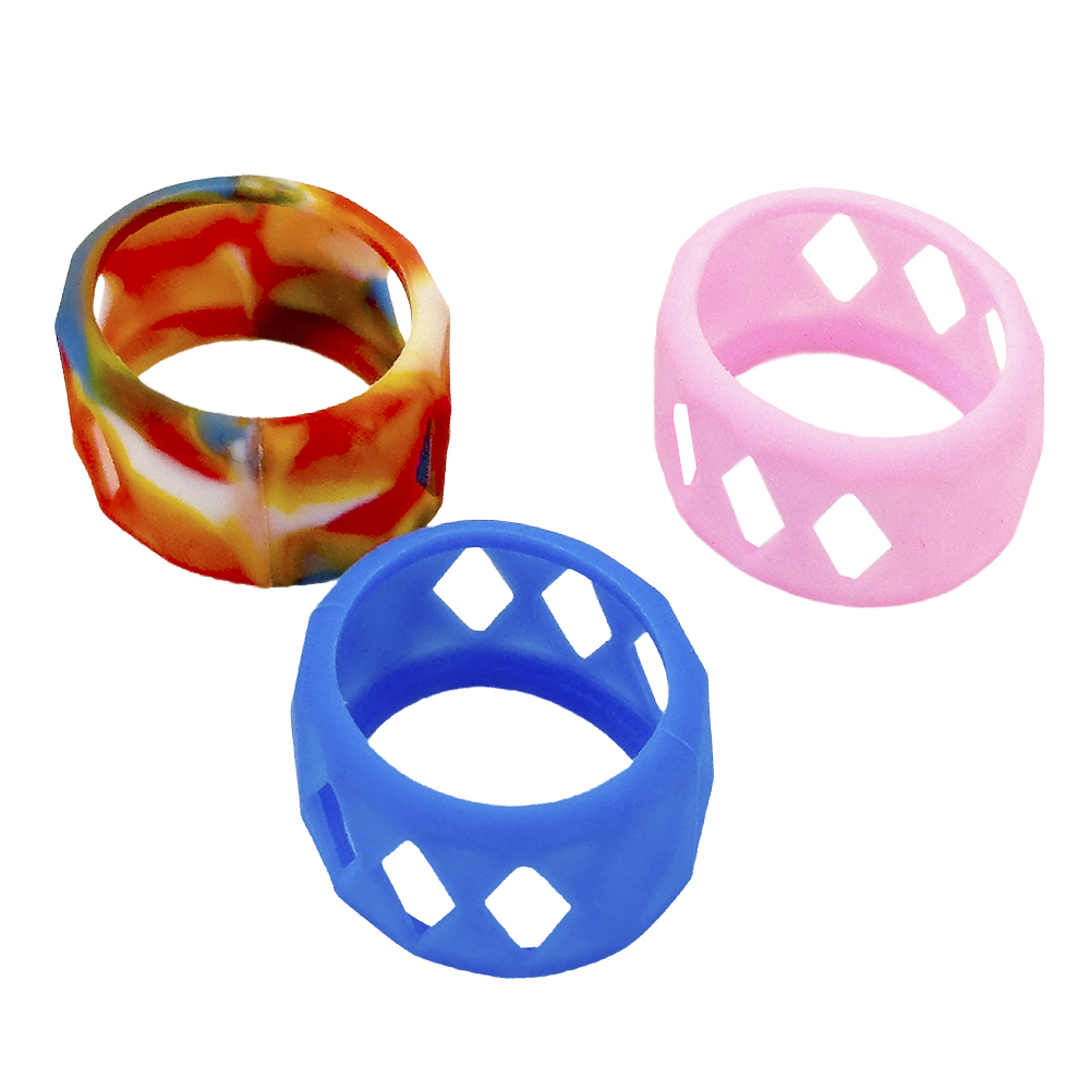 หลอดไฟซิลิโคนตกแต่งป้องกันแก้ว - Vape Band Silicone บทวิจารณ์และราคา