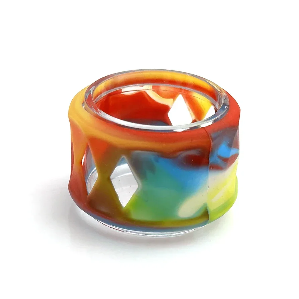 หลอดไฟซิลิโคนตกแต่งป้องกันแก้ว - Vape Band Silicone บทวิจารณ์และราคา