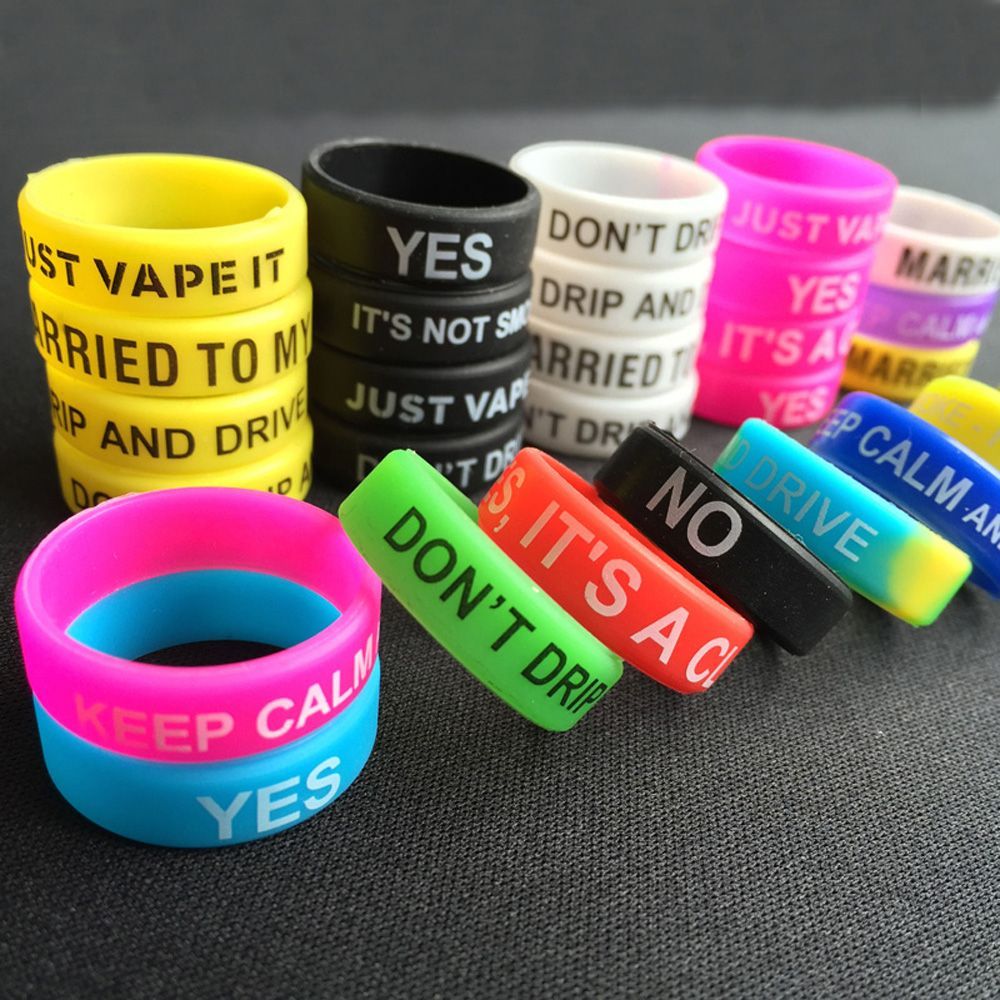 ยางซิลิโคนกันลื่นสำหรับม็อดบุห - Vape Band Silicone บทวิจารณ์และราคา