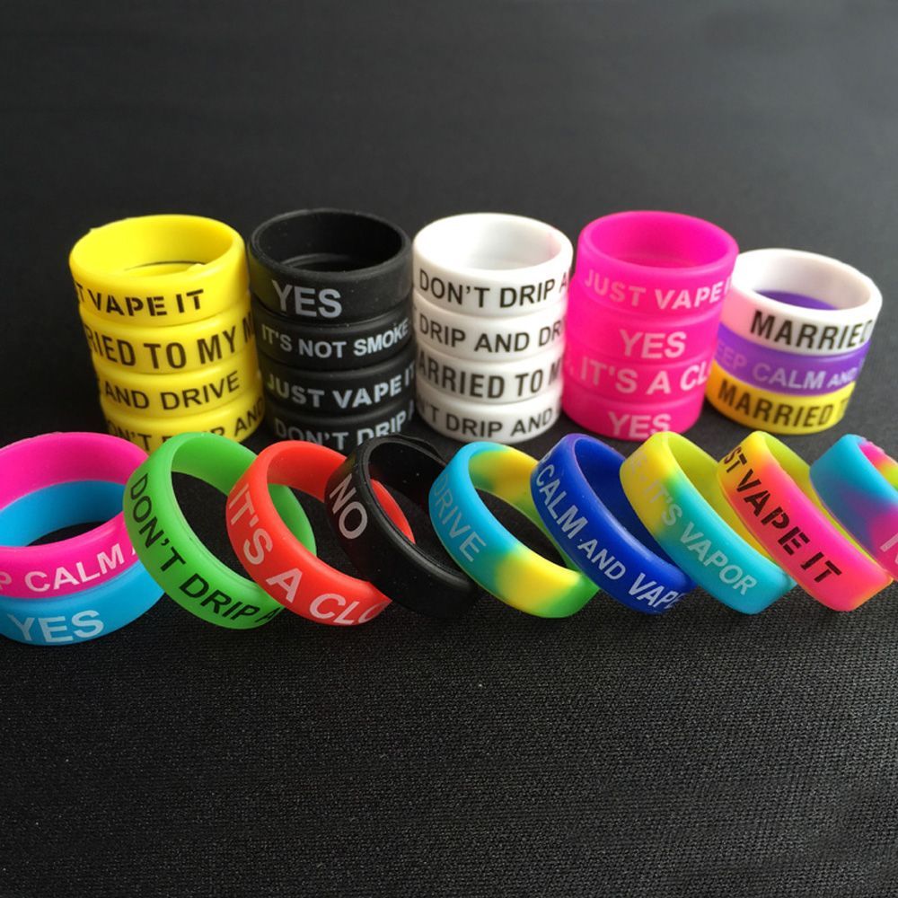 ยางซิลิโคนกันลื่นสำหรับม็อดบุห - Vape Band Silicone บทวิจารณ์และราคา