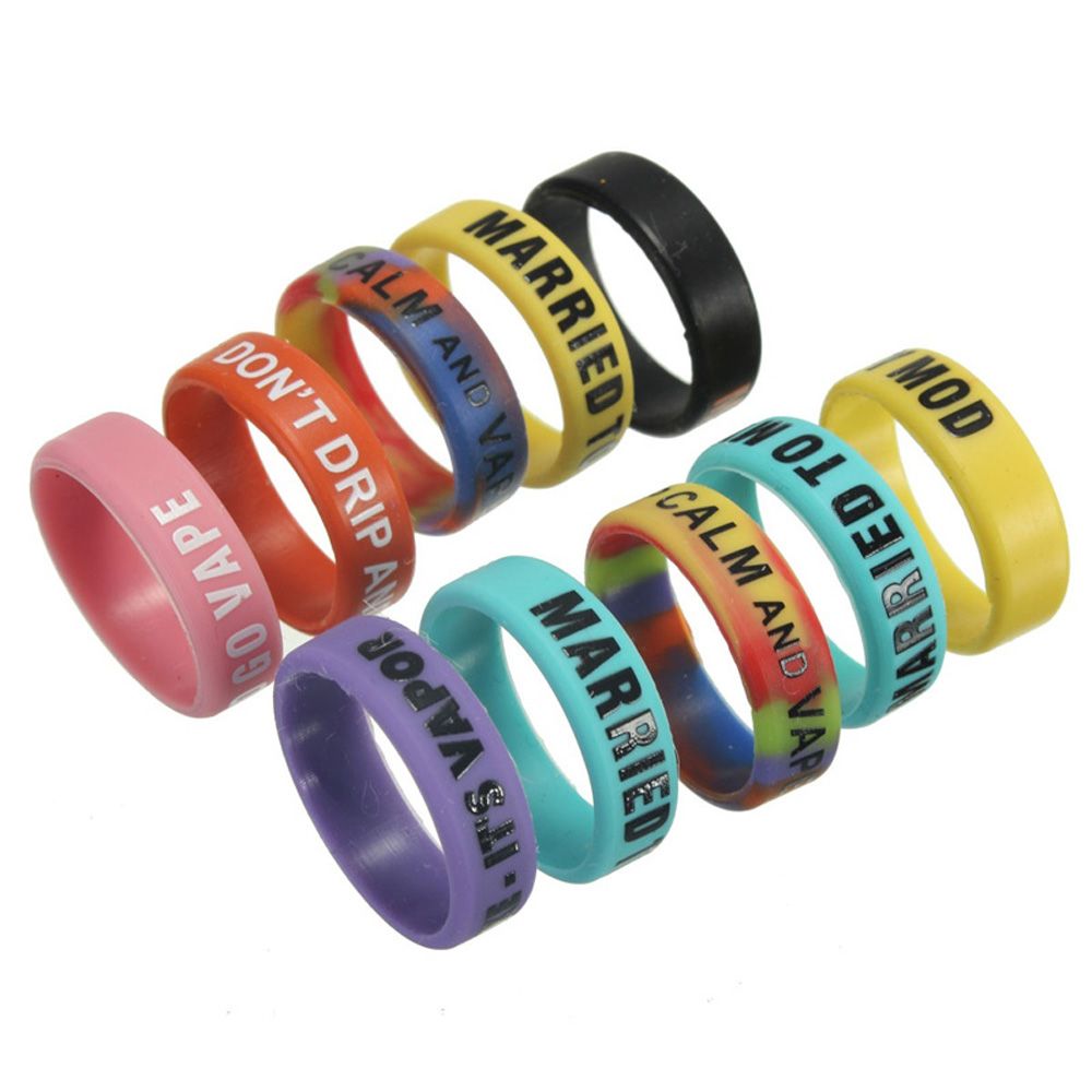 ยางซิลิโคนกันลื่นสำหรับม็อดบุห - Vape Band Silicone บทวิจารณ์และราคา