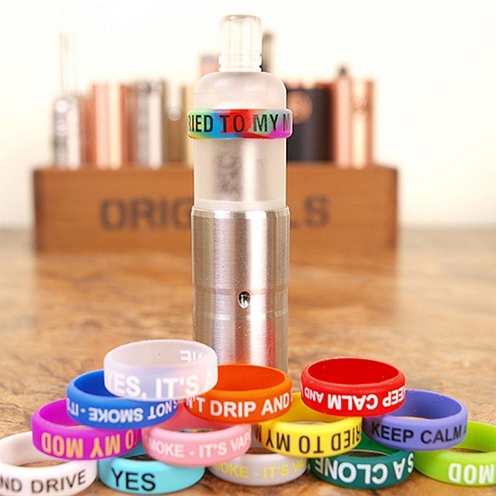 ยางซิลิโคนกันลื่นสำหรับม็อดบุห - Vape Band Silicone บทวิจารณ์และราคา